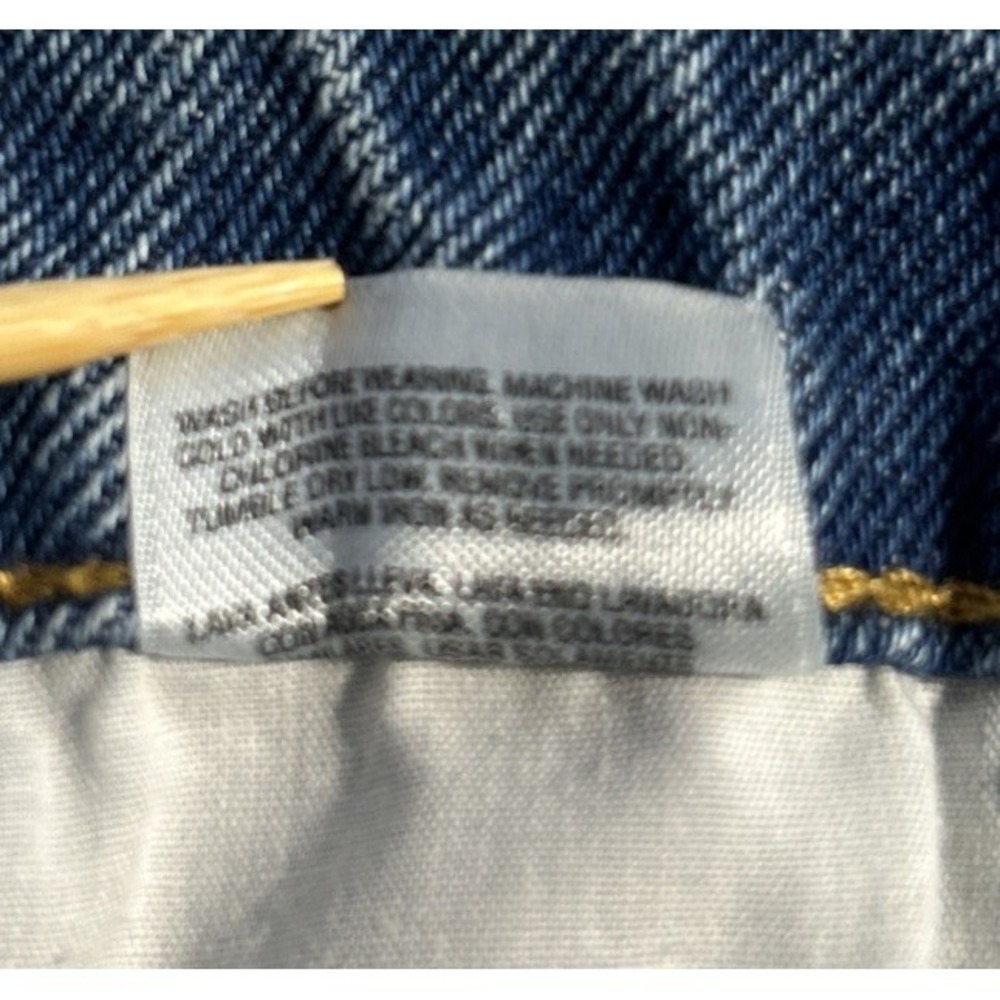 Route 66 Jeans Women 18S Blue Relaxed High Rise Straight Leg 100% Cotton Denim - Picture 9 of 9